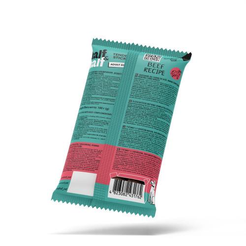 Ласощі для собак Half&Half у формі м'ясних паличок з яловичиною 100 г - фото 5 Ласощі для собак Half&Half у формі м'ясних паличок з яловичиною 100 г - фото 5