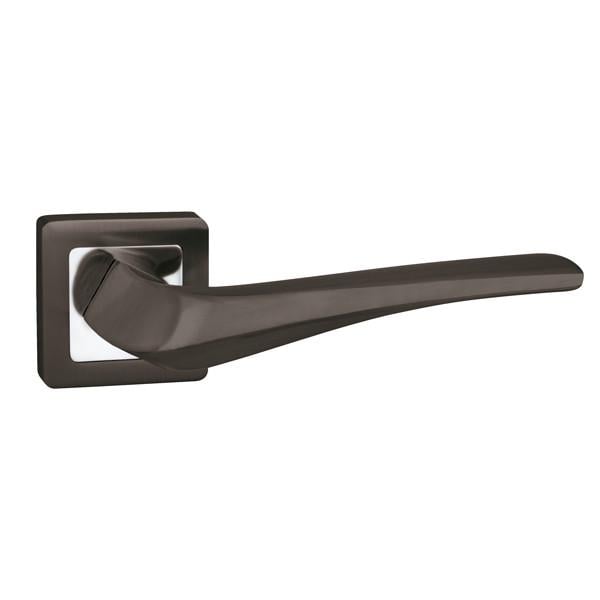 Ручка дверная Punto METEOR QR GR/CP-23 Графит/хром (40151)