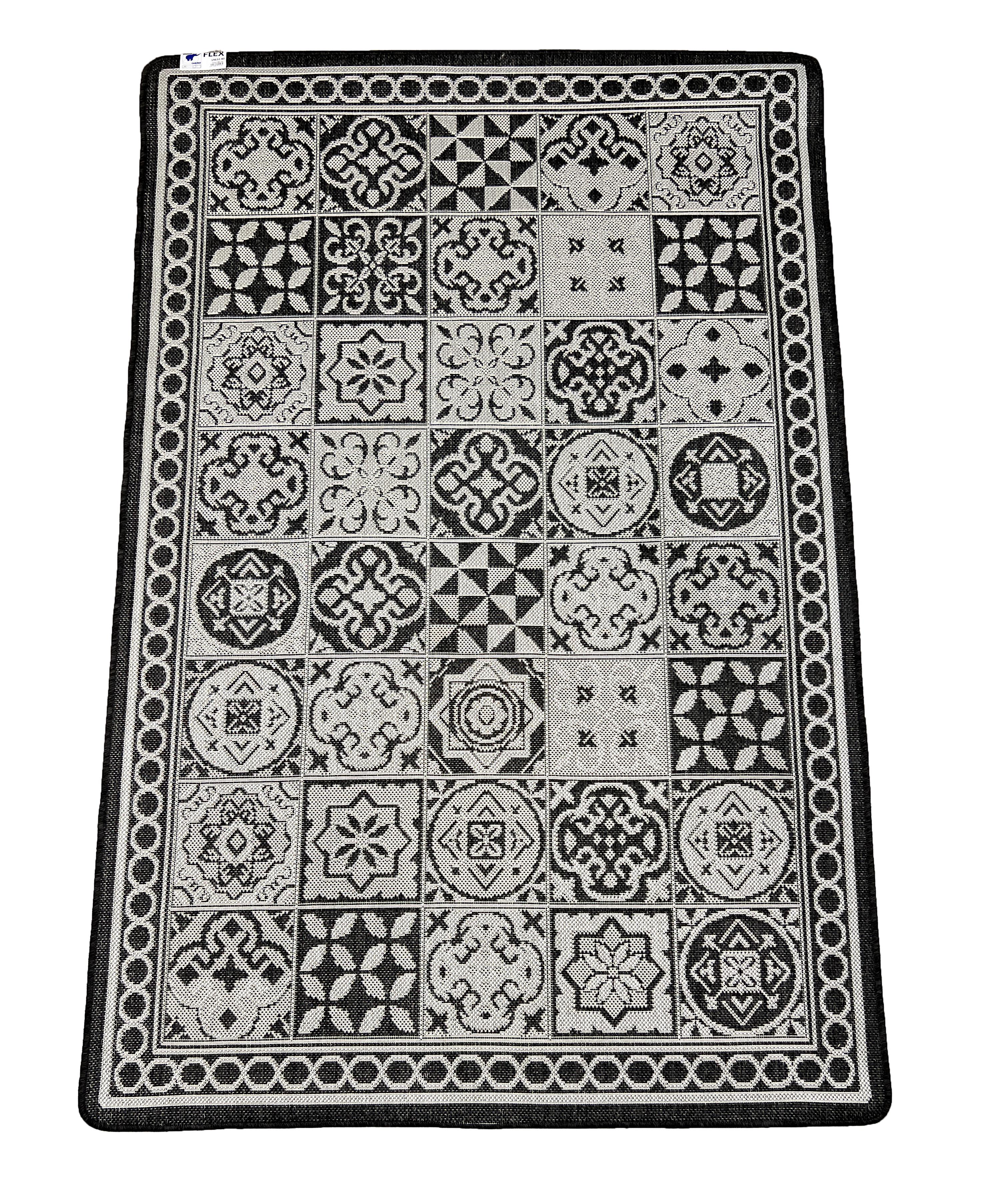 Ковер универсальный безворсовой Flex на резиновой основе 67x200 см Антрацит (19632/80R13) Ковер универсальный безворсовой Flex на резиновой основе 67x200 см Антрацит (19632/80R13)