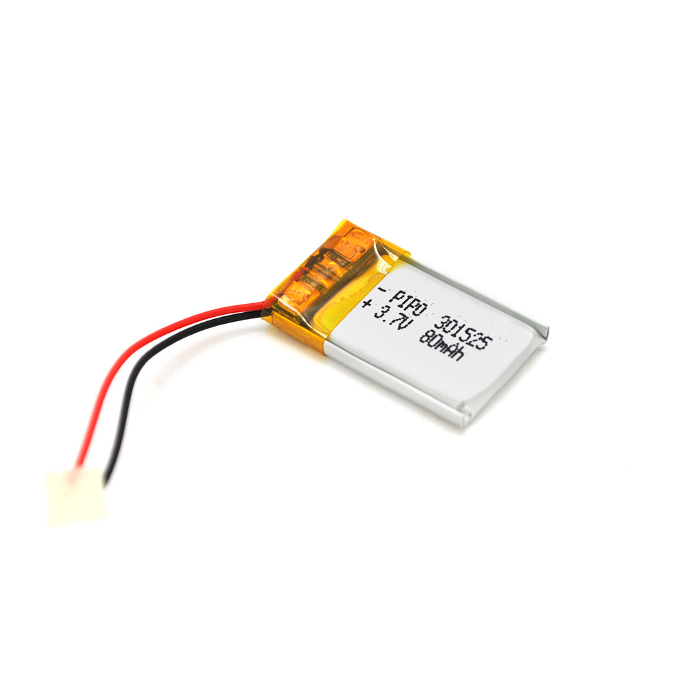 Акумулятор літій-полімерний Voltronic 3,7V 80 мАг 3x15x25 мм для диктофонів планшетів та плеєрів (20253)