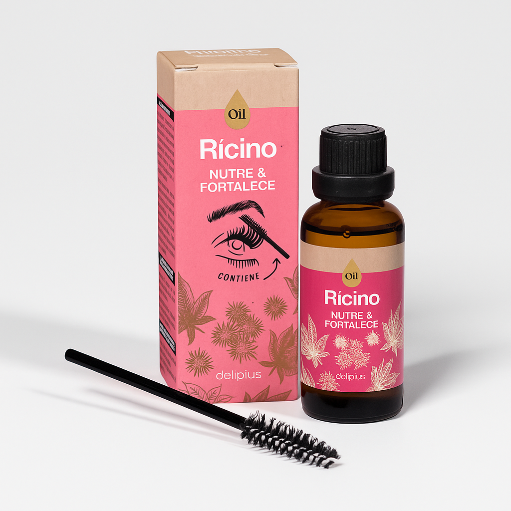 Олія натуральна рицинова Aceite de Ricino Deliplus 30 мл