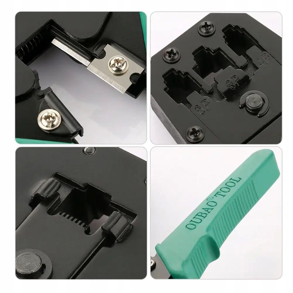 Набір мережевика 005427 для обтиску/тестування/монтажу крученої пари (11563166179) - фото 8 Набір мережевика 005427 для обтиску/тестування/монтажу крученої пари (11563166179) - фото 8