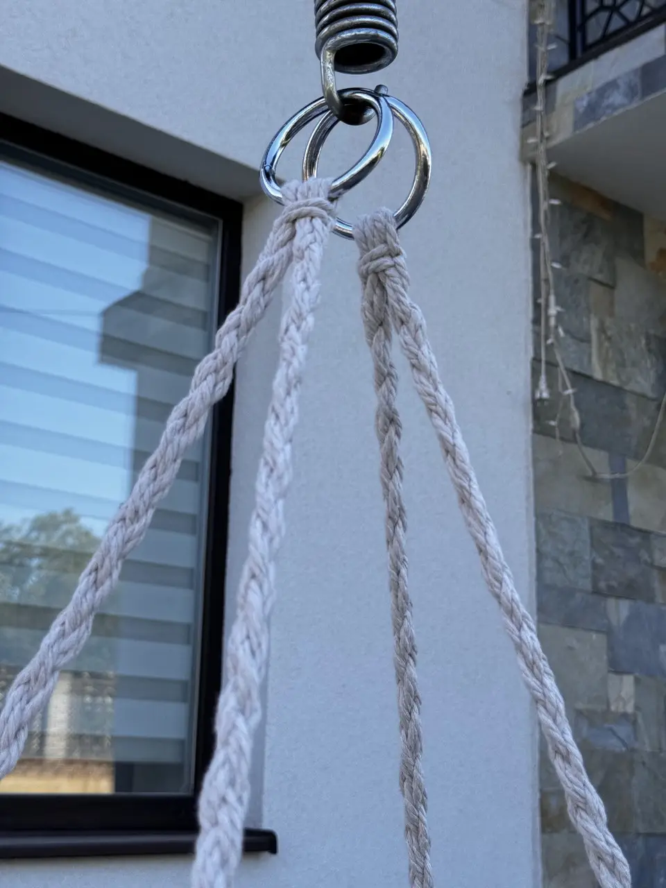 Крісло-гойдалка гніздо підвісне з подушкою DROM T1 бавовна Світло-сірий - фото 5 Крісло-гойдалка гніздо підвісне з подушкою DROM T1 бавовна Світло-сірий - фото 5