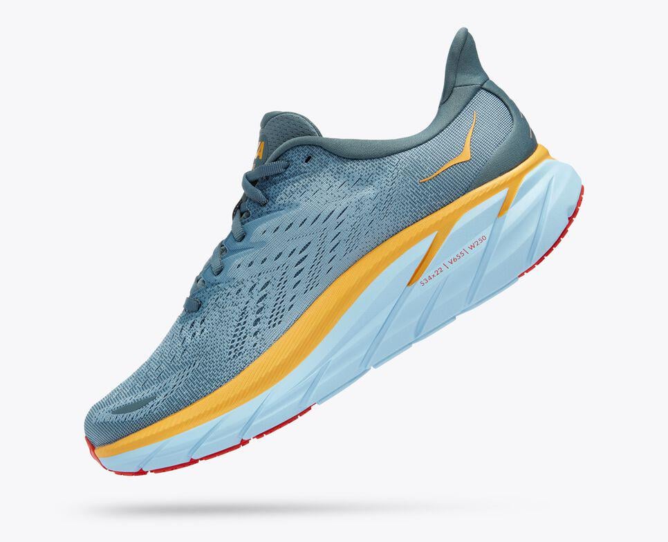 Кроссовки Hoka Clifton 8 1119393 GBMS р. 47 Светло-серый (00000038721)