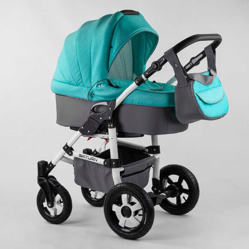 Коляска детская 2в1 Saturn № 0140-С-93 универсальная (116913)