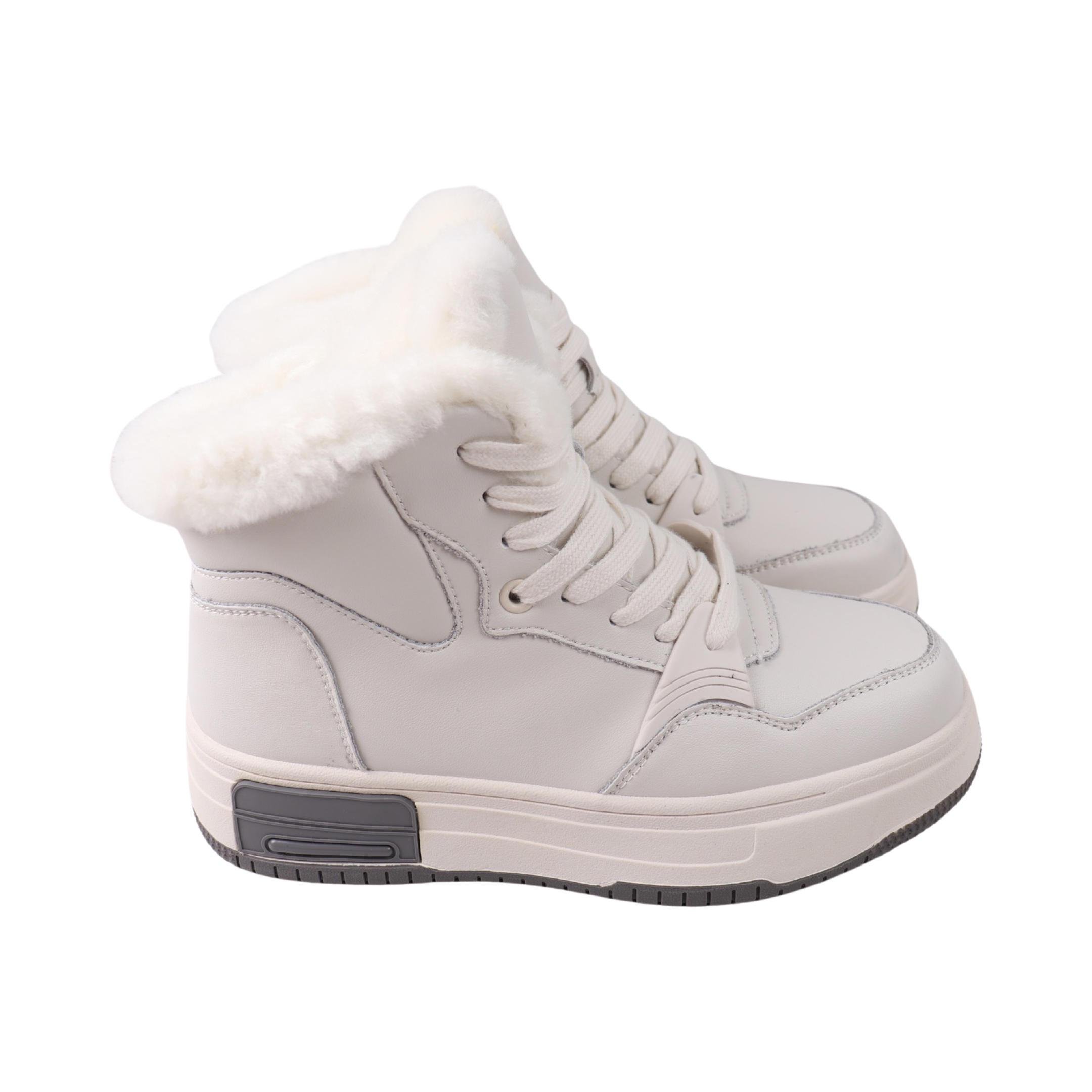 Ботинки женские Sorte Lady натуральная кожа р. 36 Молочный (100-24ZHS)