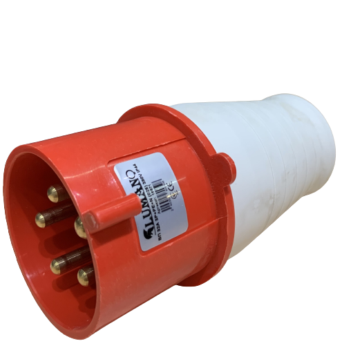 Вилка переносна Lumano ВП 32A 3P+PE+N (025)