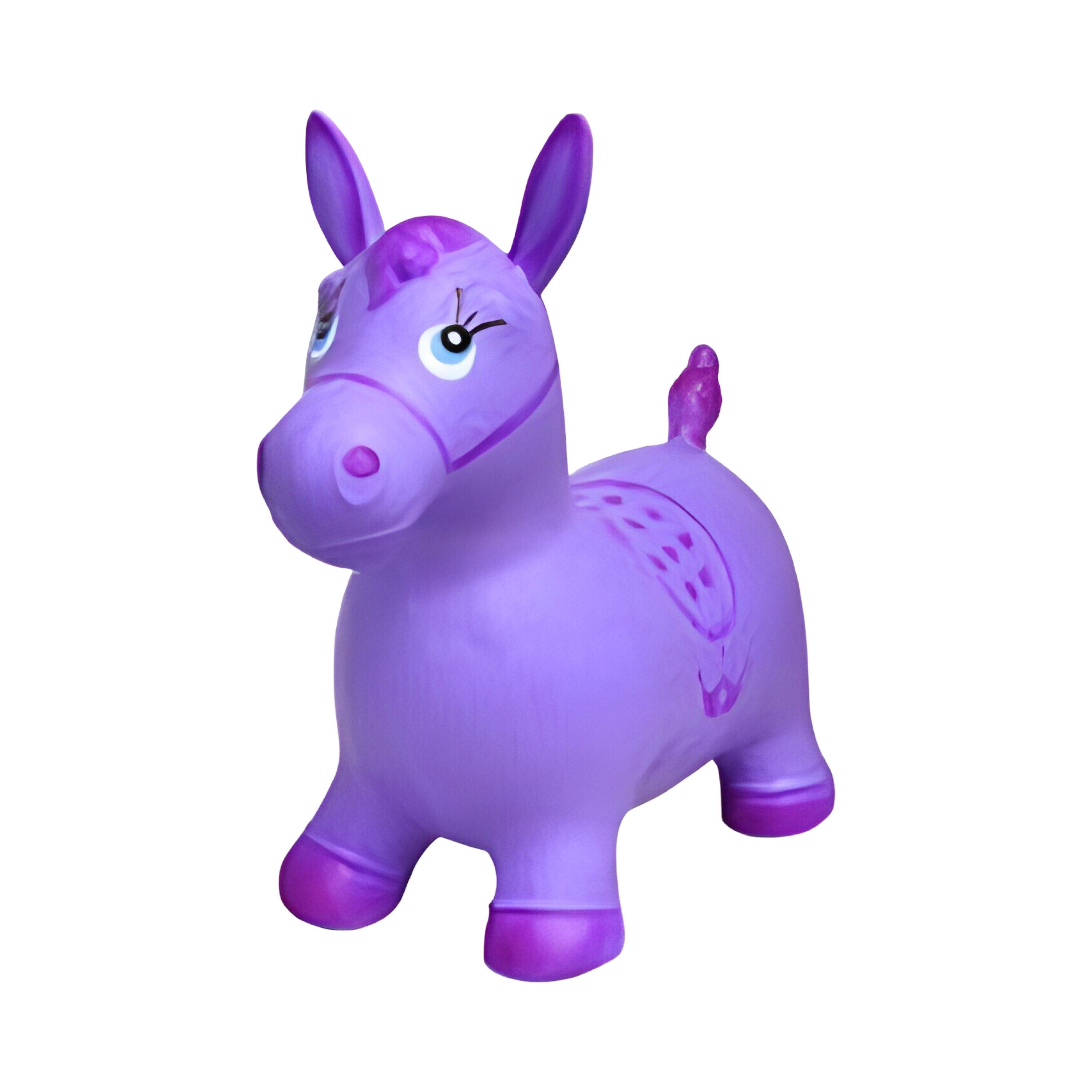 Стрибун-конячка надувний MS 0373-3 Фіолетовий (26235133) Стрибун-конячка надувний MS 0373-3 Фіолетовий (26235133)