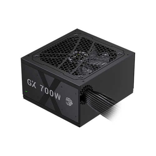 Блок питания GameMax GX700G 700W ATX 2.53 80+ Gold с вентилятором 120 мм Black