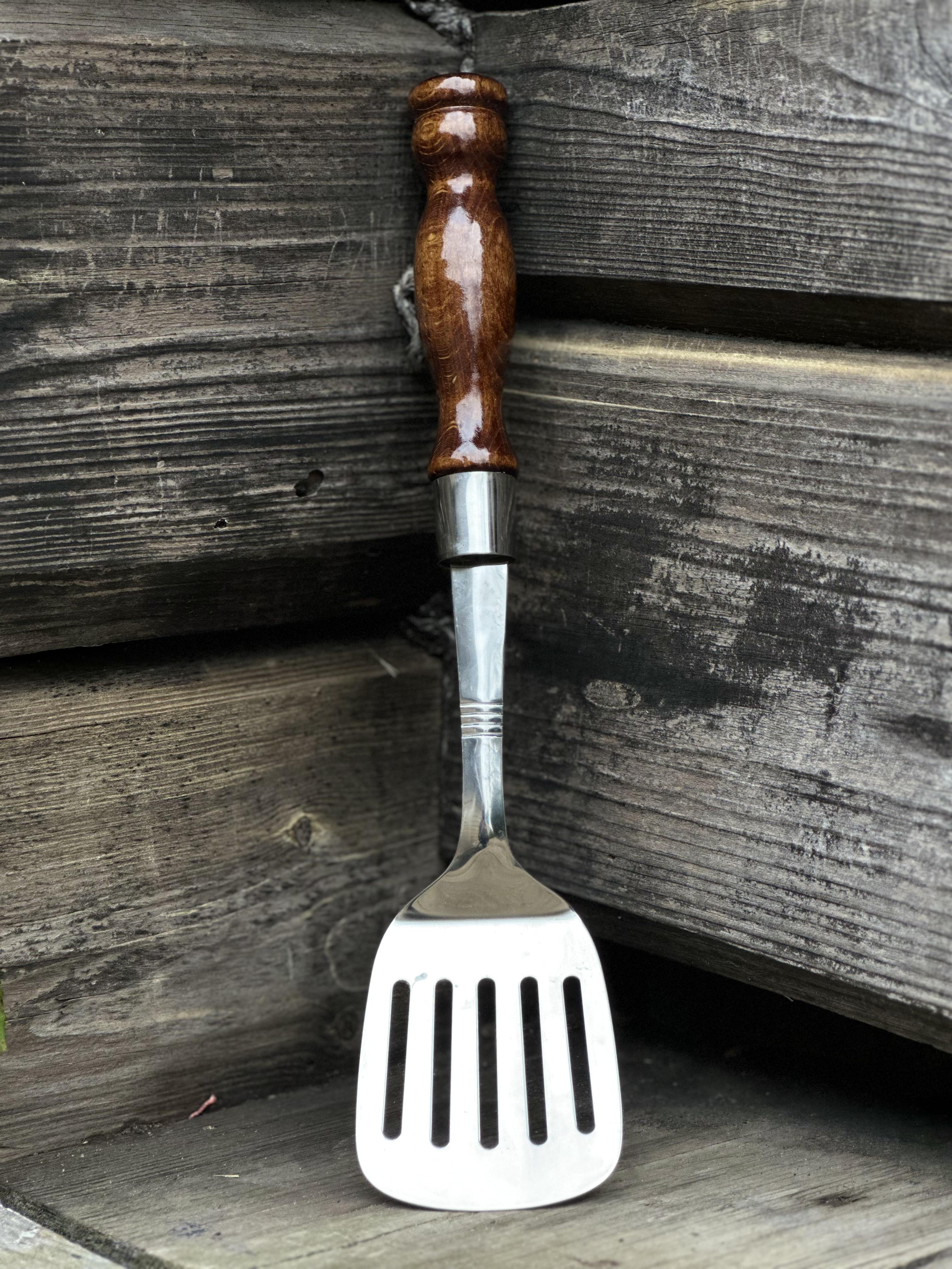 Лопатка для гриля Reckless из нержавеющей стали 36 см - фото 6 Лопатка для гриля Reckless из нержавеющей стали 36 см - фото 6