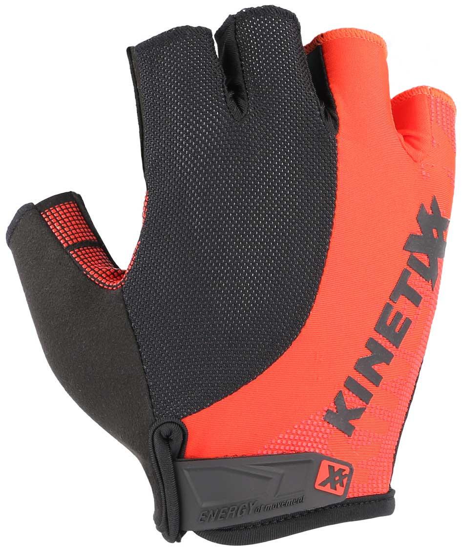 Велоперчатки KinetiXx Lonny Smart Bike Glove unisex без пальцев р. 9,5 Черный/Красный