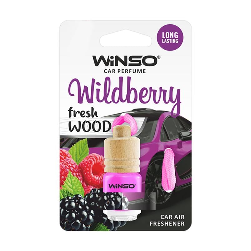 Ароматизатор WINSO Fresh Wood Wildberry 4 мл (530780)
