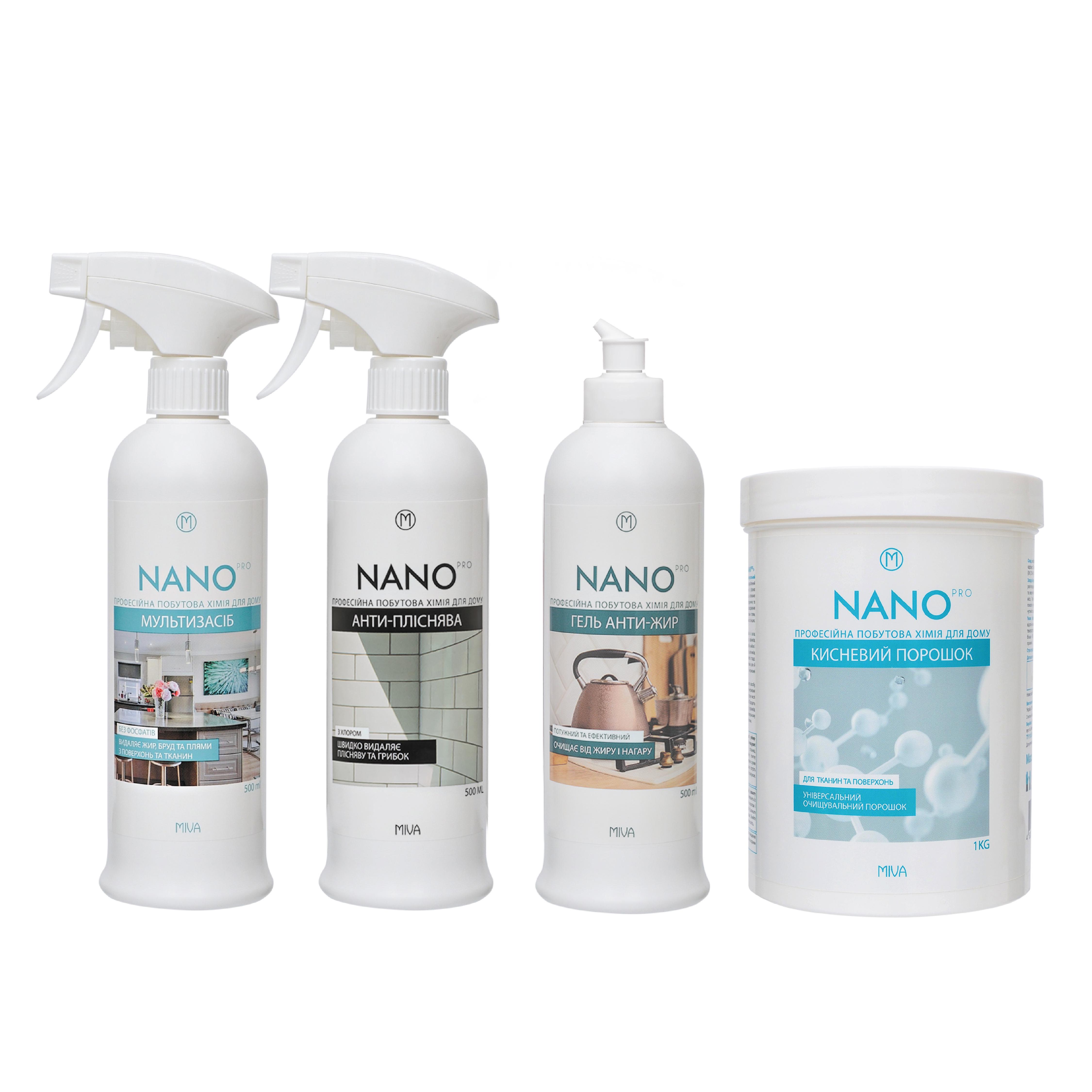 Набор средств для кухни MIVA 4шт. (24945438)