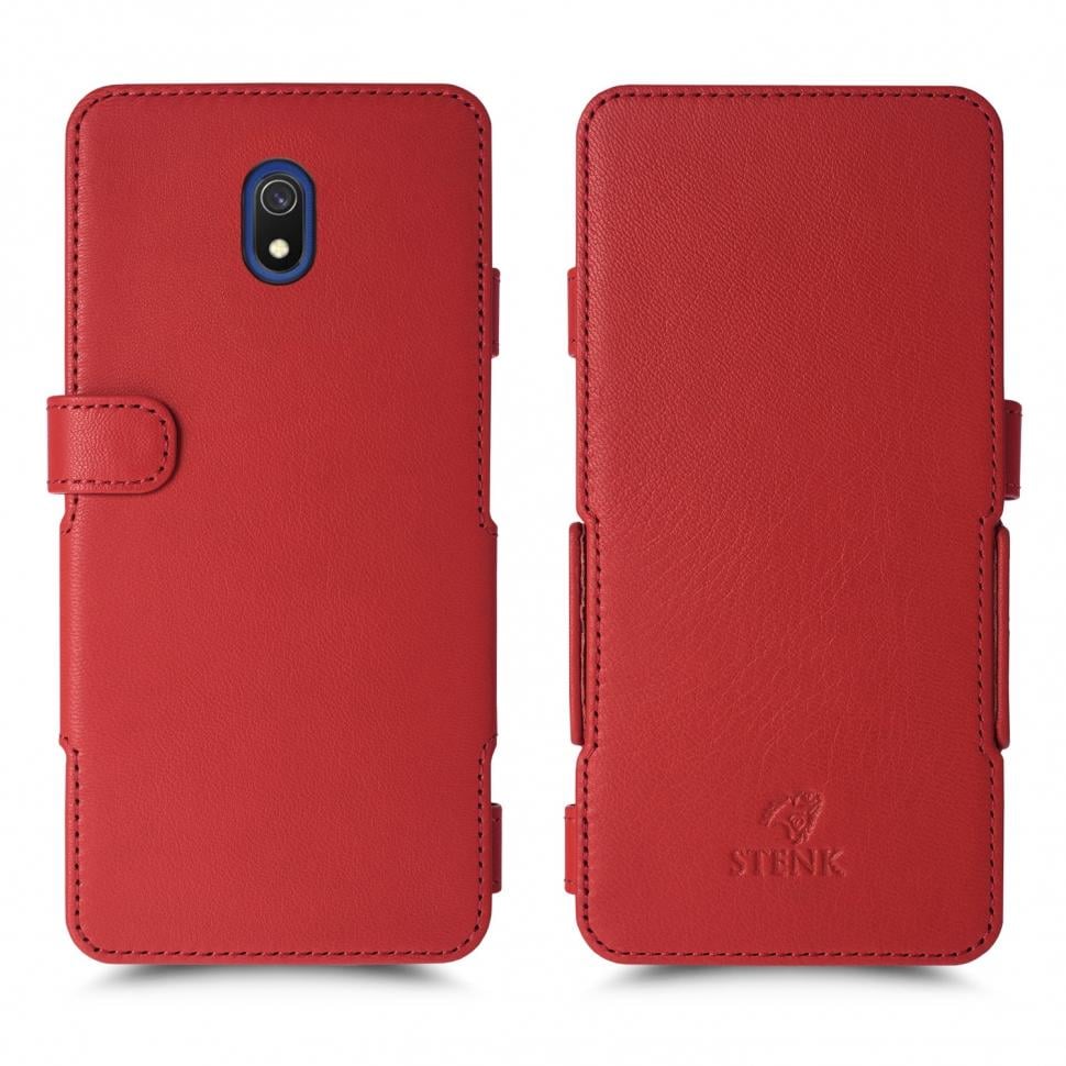 Чехол книжка Stenk Prime для Xiaomi Redmi 8A Красный (66641)