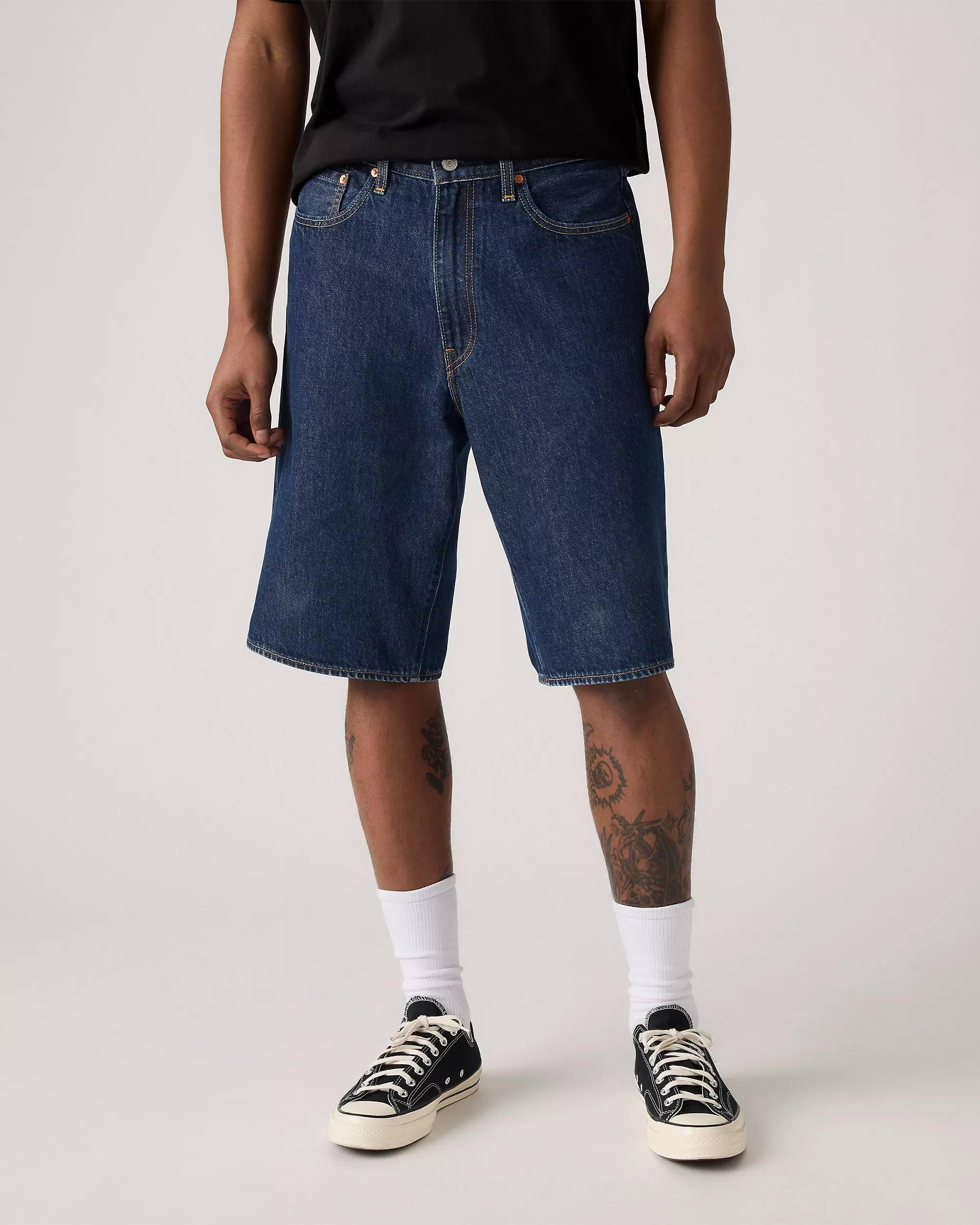 Шорты джинсовые Levi's 478 Baggy Shorts р. 33 US Синий (34862805) - фото 4
