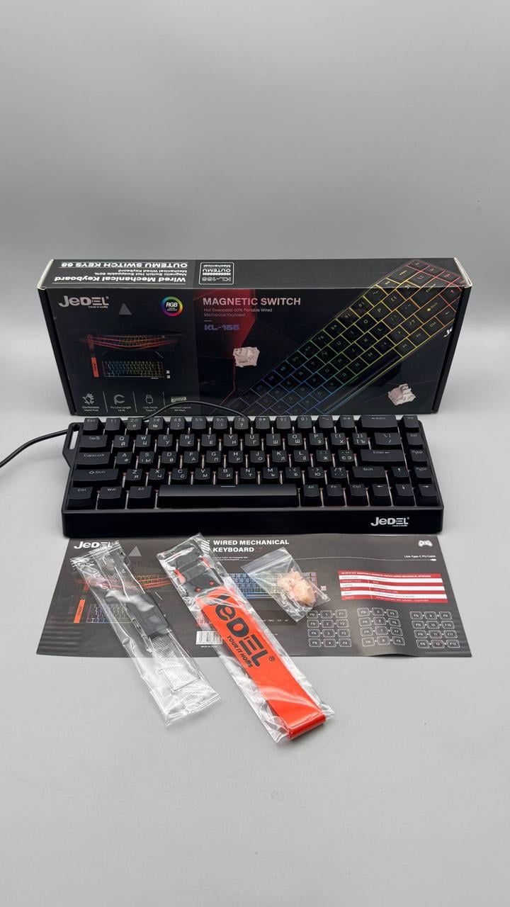Клавиатура JEDEL KL-166 беспроводная RGB 68 keys