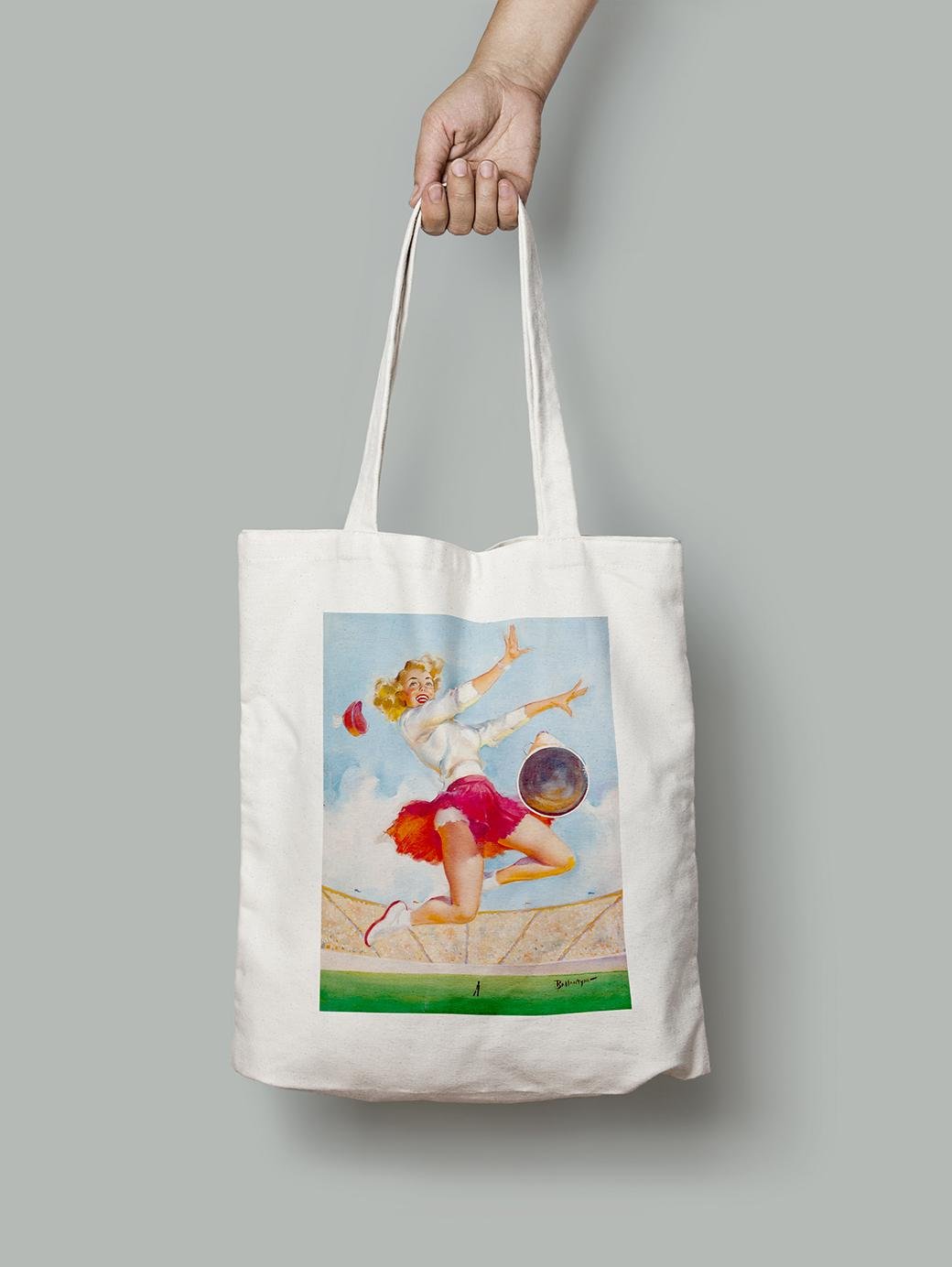 Эко-сумка Черлидерша. Джойс Баллантайн шопер (pin_up010269_Bag)