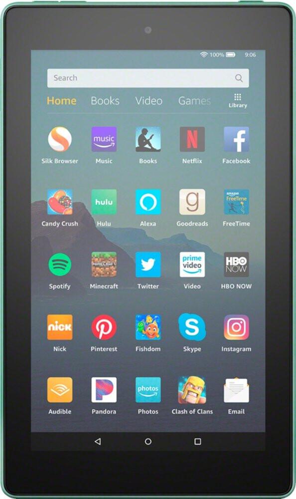 Планшет Amazon Fire 7 1/32Gb Wi-Fi 2019 EN+locale Sage - фото 2