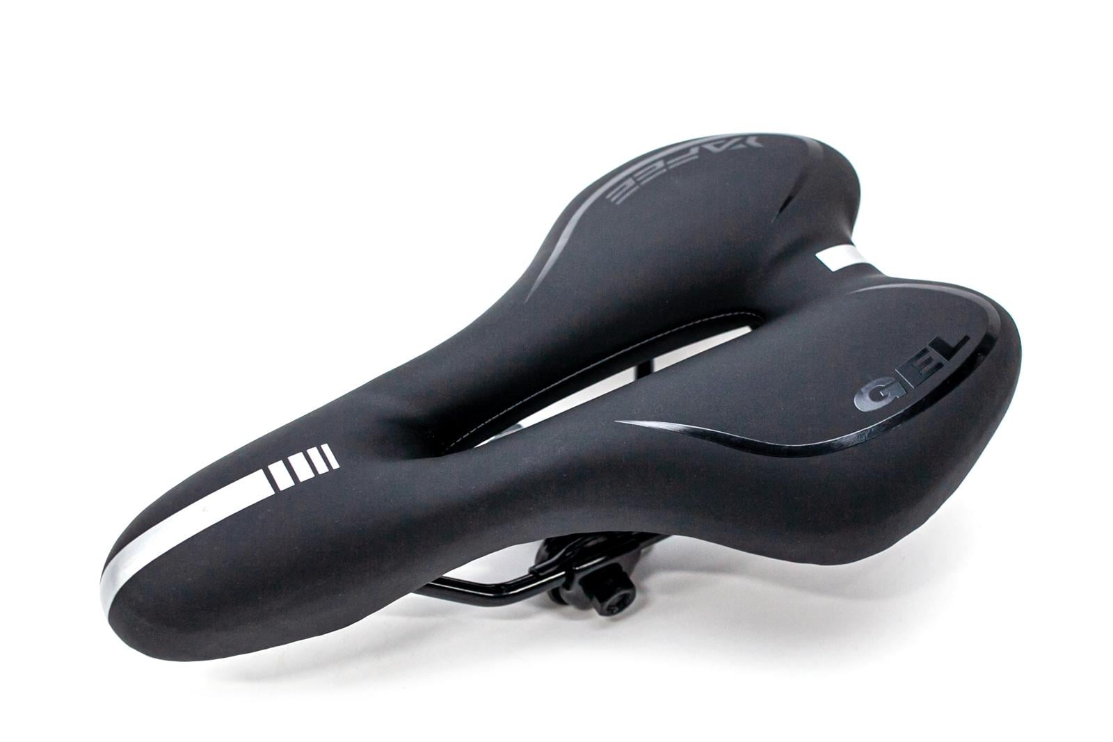 Седло YF-1034 MTB с отверстием 280x160 мм Черный с белым