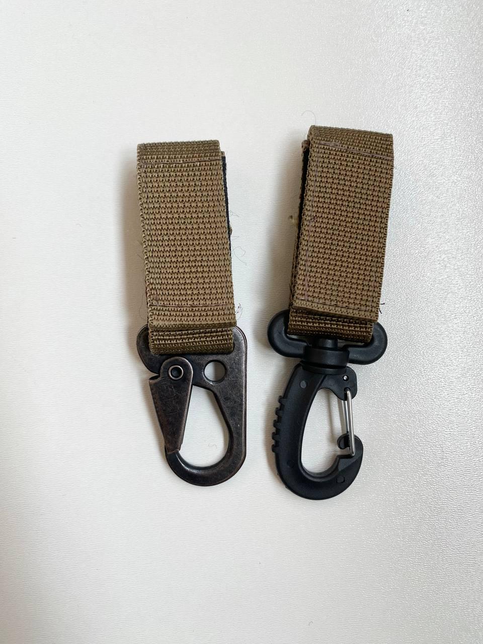 Набір карабінів на стропі 2,1 Койот (12556571) Набір карабінів на стропі 2,1 Койот (12556571)