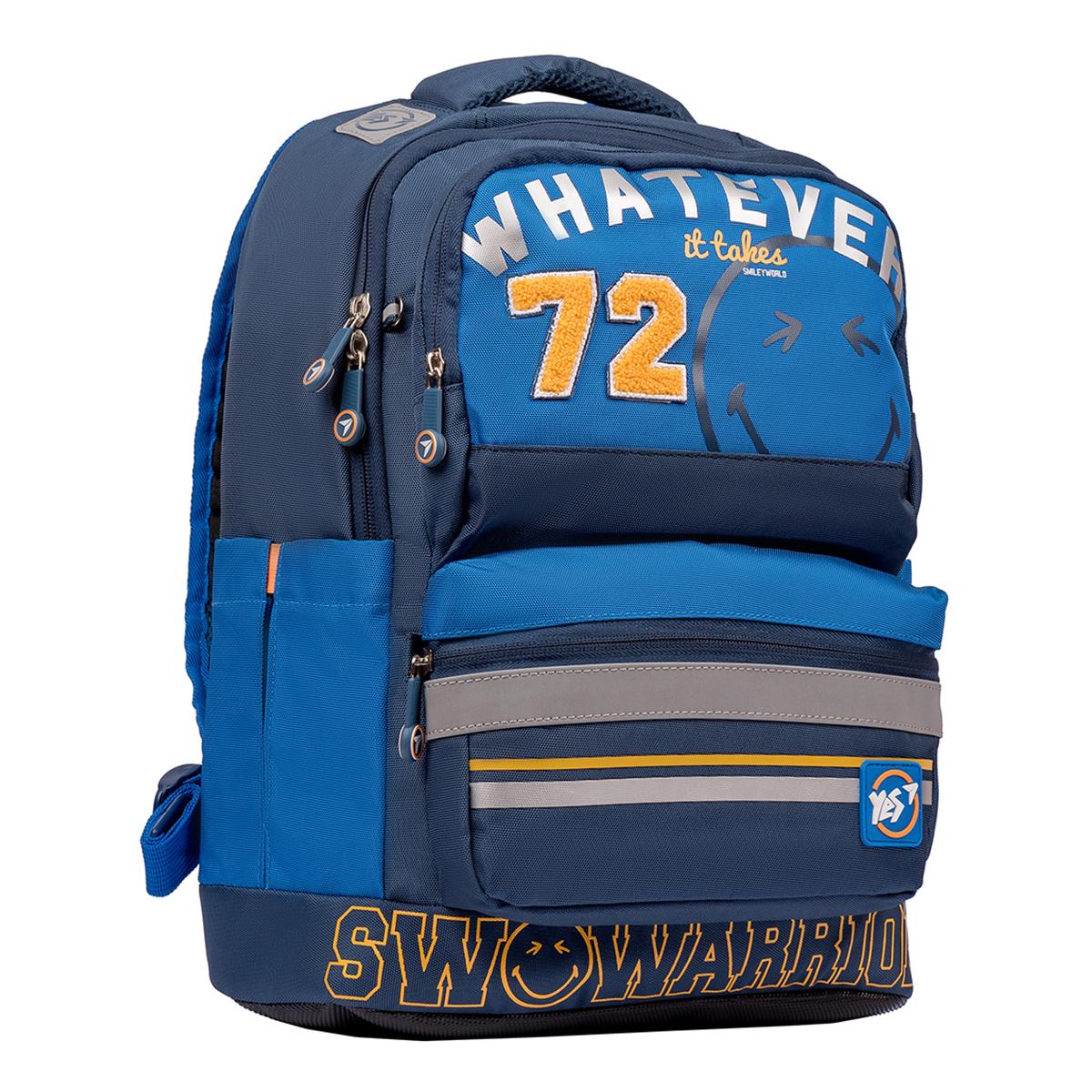 Рюкзак шкільний YES S-30 Juno XS Smiley World College Ergo (558213) Рюкзак шкільний YES S-30 Juno XS Smiley World College Ergo (558213)