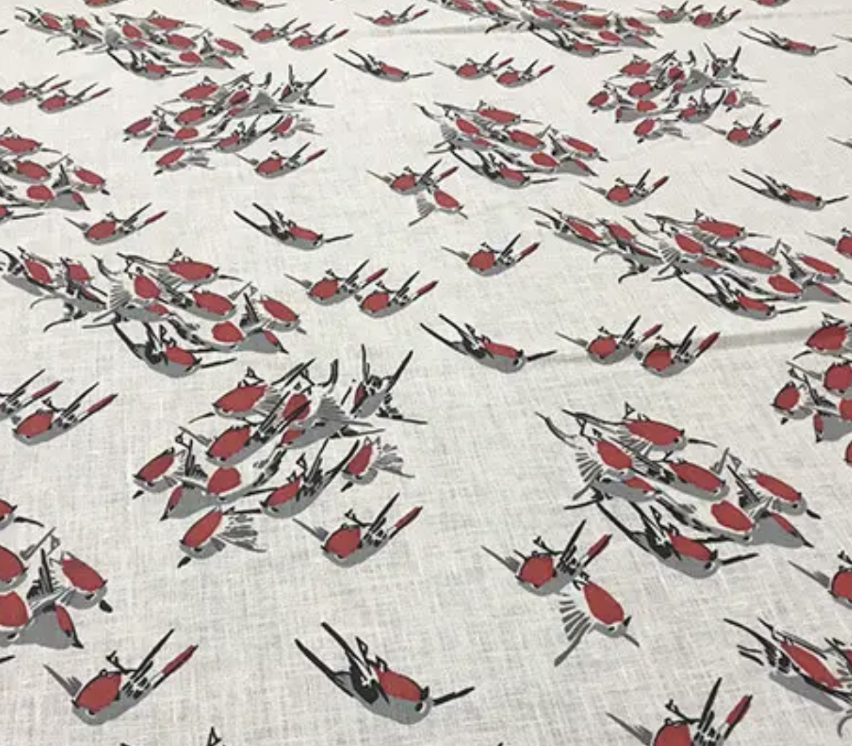 Ткань принтованная Linen Plus 100% лен 150 см 307/1 Белый - фото 2 Ткань принтованная Linen Plus 100% лен 150 см 307/1 Белый - фото 2