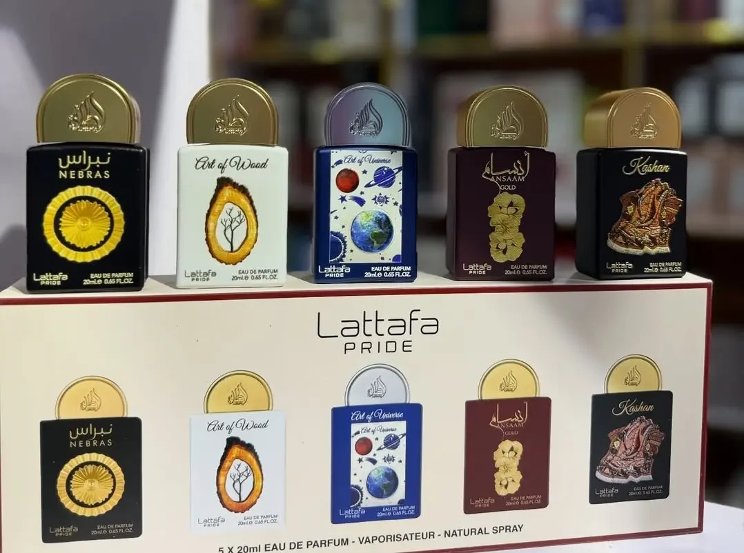 Подарунковий набір Lattafa Pride Box 2 унісекс східний аромат червоні ягоди мандарин ваніль какао троянда (8118) - фото 2 Подарунковий набір Lattafa Pride Box 2 унісекс східний аромат червоні ягоди мандарин ваніль какао троянда (8118) - фото 2