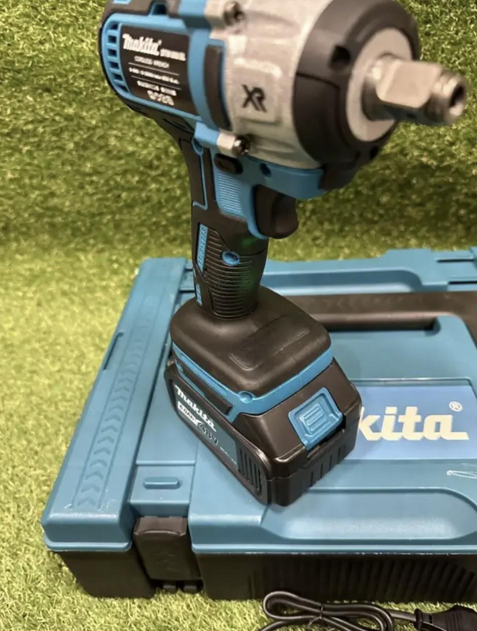 Аккумуляторный комплект DTW800+DGA508ZPRO безщеточный 48 V/6Ah 850 Нм Черно-синий - фото 5 Аккумуляторный комплект DTW800+DGA508ZPRO безщеточный 48 V/6Ah 850 Нм Черно-синий - фото 5