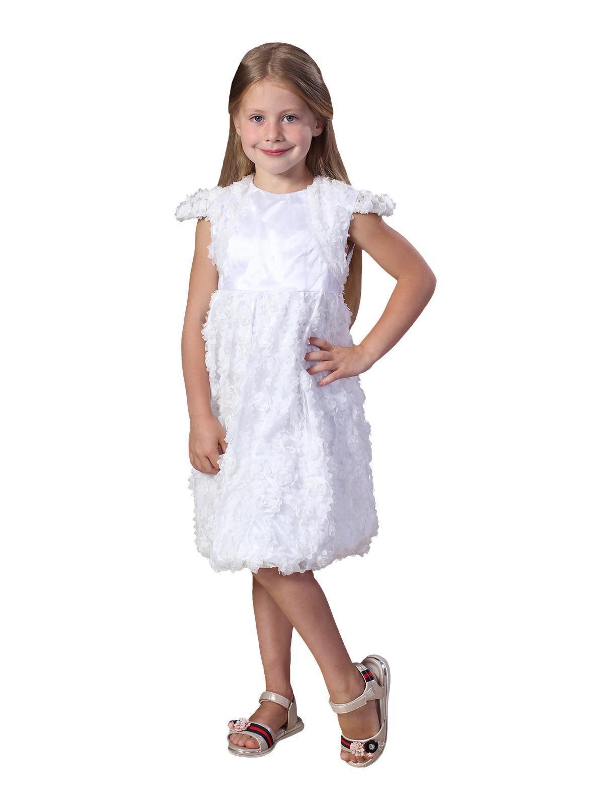 Платье праздничное Piccolo 92 см Белый Полина