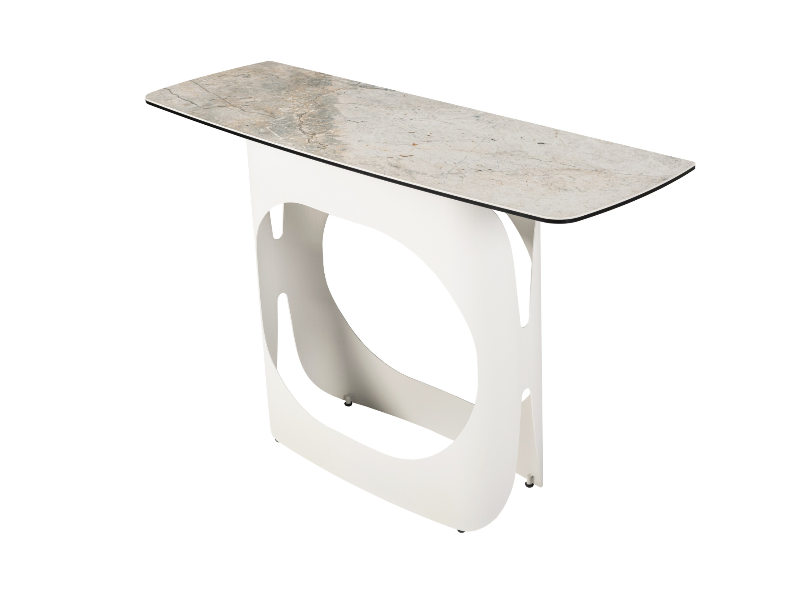 Консоль Арно Vetro 1200х400х760 мм Сильвер ривер/Айвори - фото 3 Консоль Арно Vetro 1200х400х760 мм Сильвер ривер/Айвори - фото 3