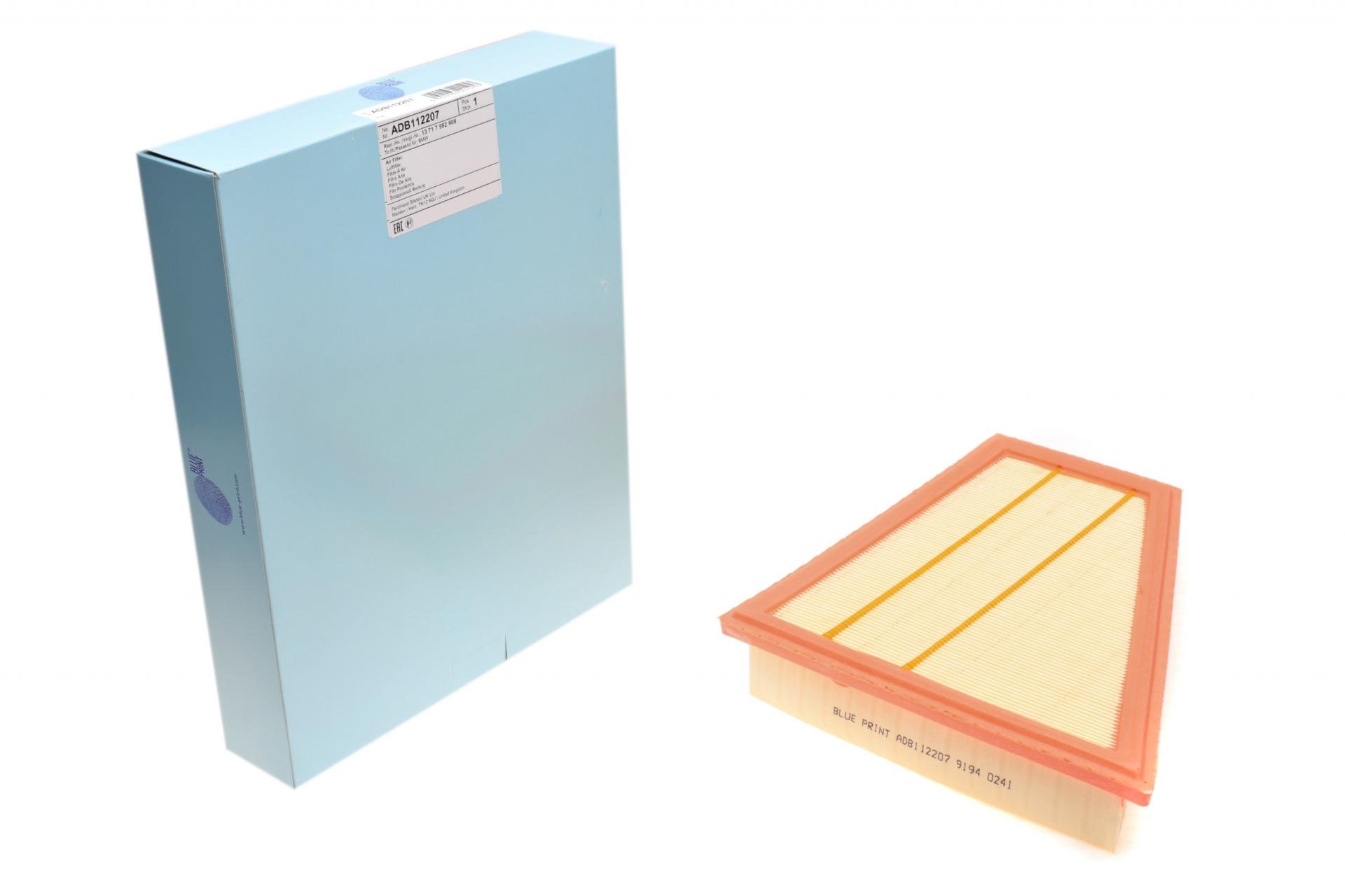 Фильтр воздушный BLUE PRINT для BMW 5 F10/F11/X1 E84 1,6-3,0 09-17 (ADB112207)