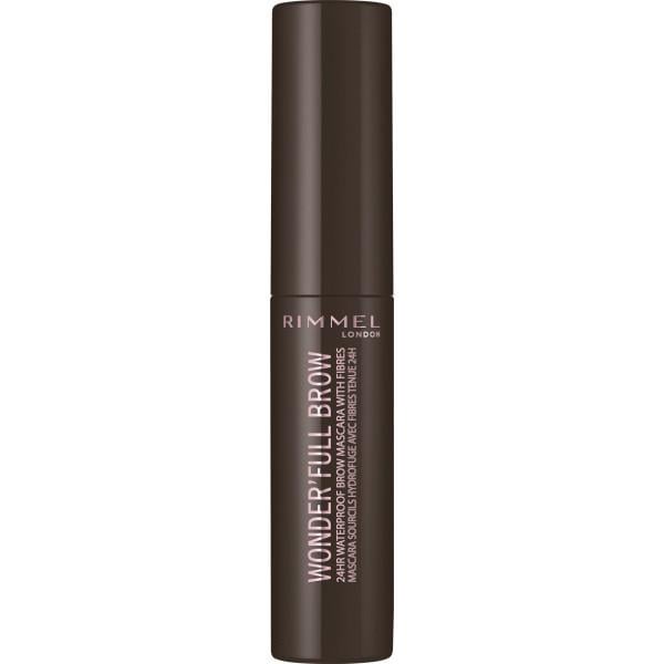 тушь для бровей wonder full brow Rimmel London 4,5 мл 003 dark (3614227547483)