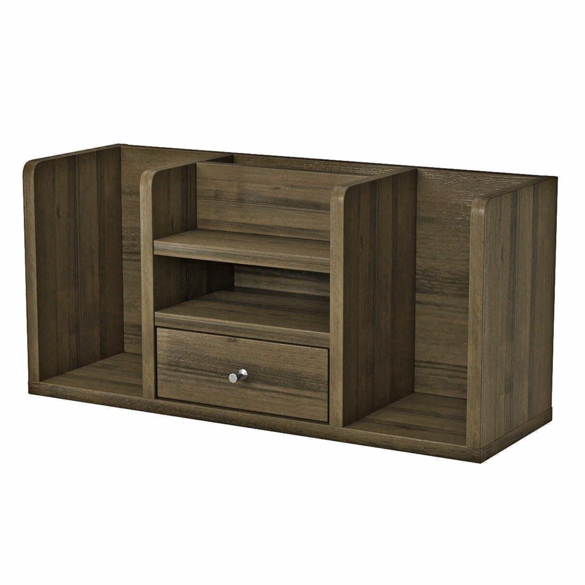 Полка книжная настольная из дерева Минара Палисандр (КПА-037802)