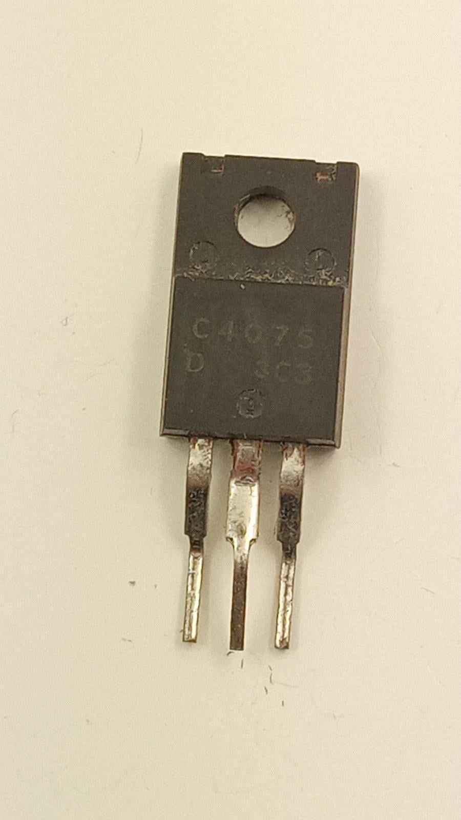 Транзистор 2SC4075D npn 300V 0,2A 10W TO-220FP (07062)