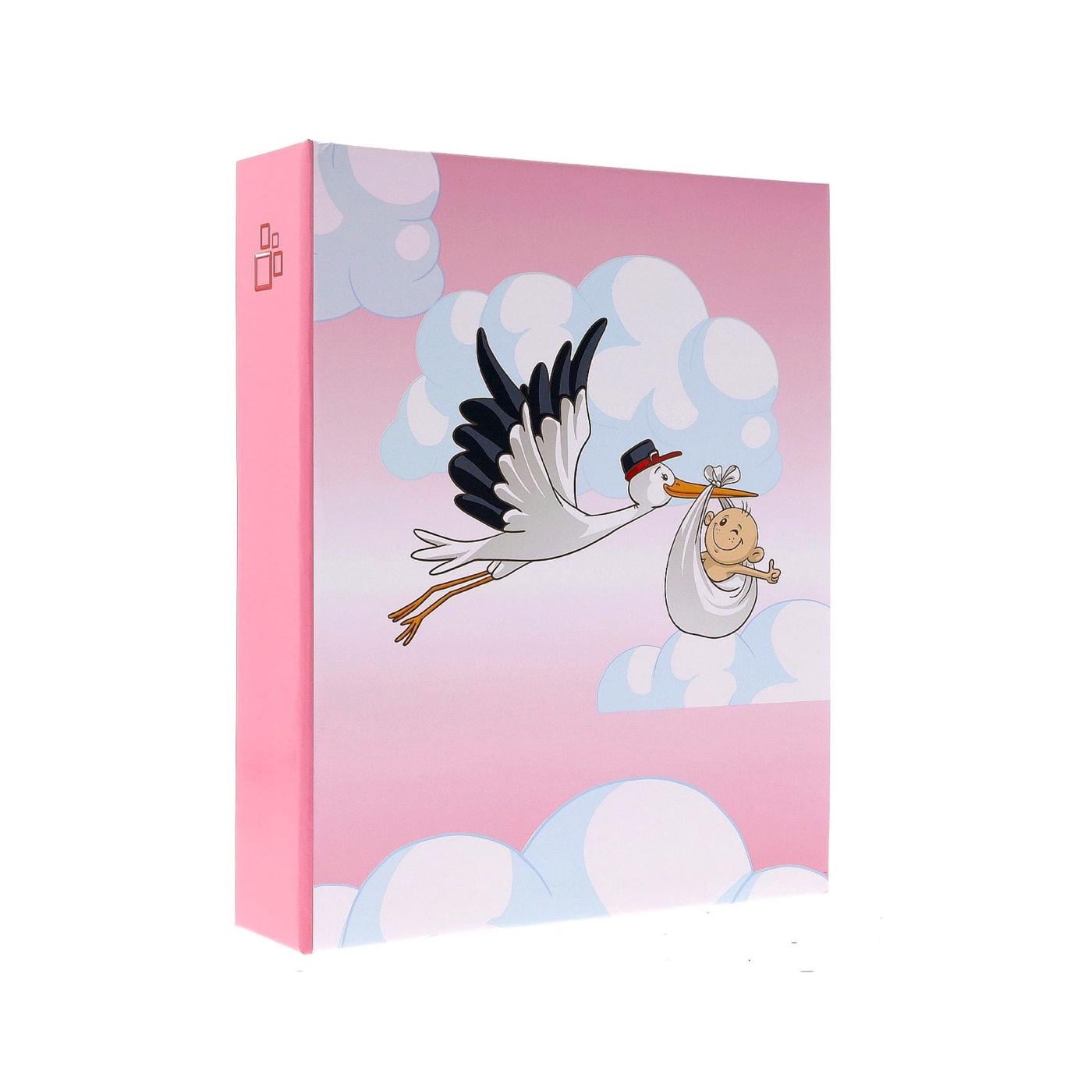 Фотоальбом Gedeon Stork на 200 фото 10x15 см Pink (14583252)
