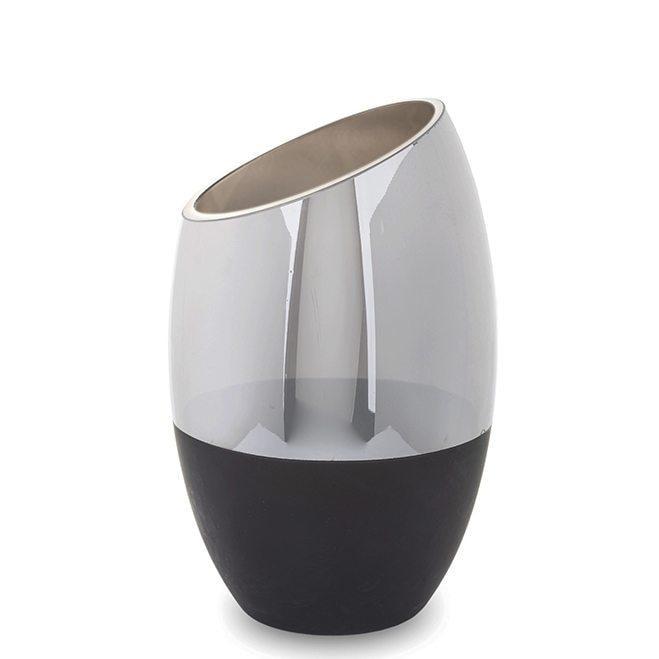 Ваза стеклянная Flora H-23 см (34147)