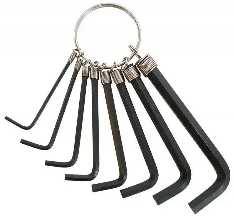 Набір Г-подібних шестигранних ключів Intertool HT-1842 10 шт. 1,5-10 мм