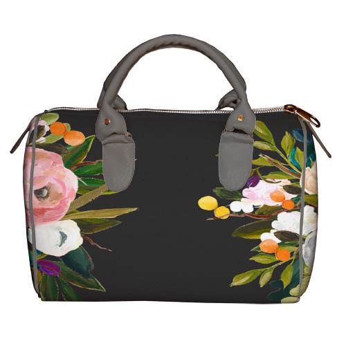 Сумка бочонок Presentville Barrel Beautiful flowers (SB ILI017 SE)