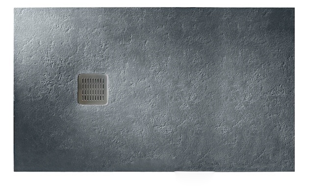 Душовий піддон Roca Terran AP013E838401200 100х90 см Графіт з сифоном (29687971)