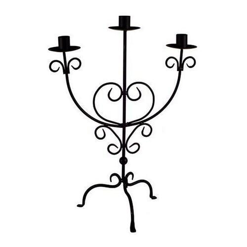Підсвічник на 3 свічки SETA Decor 13-189BLK
