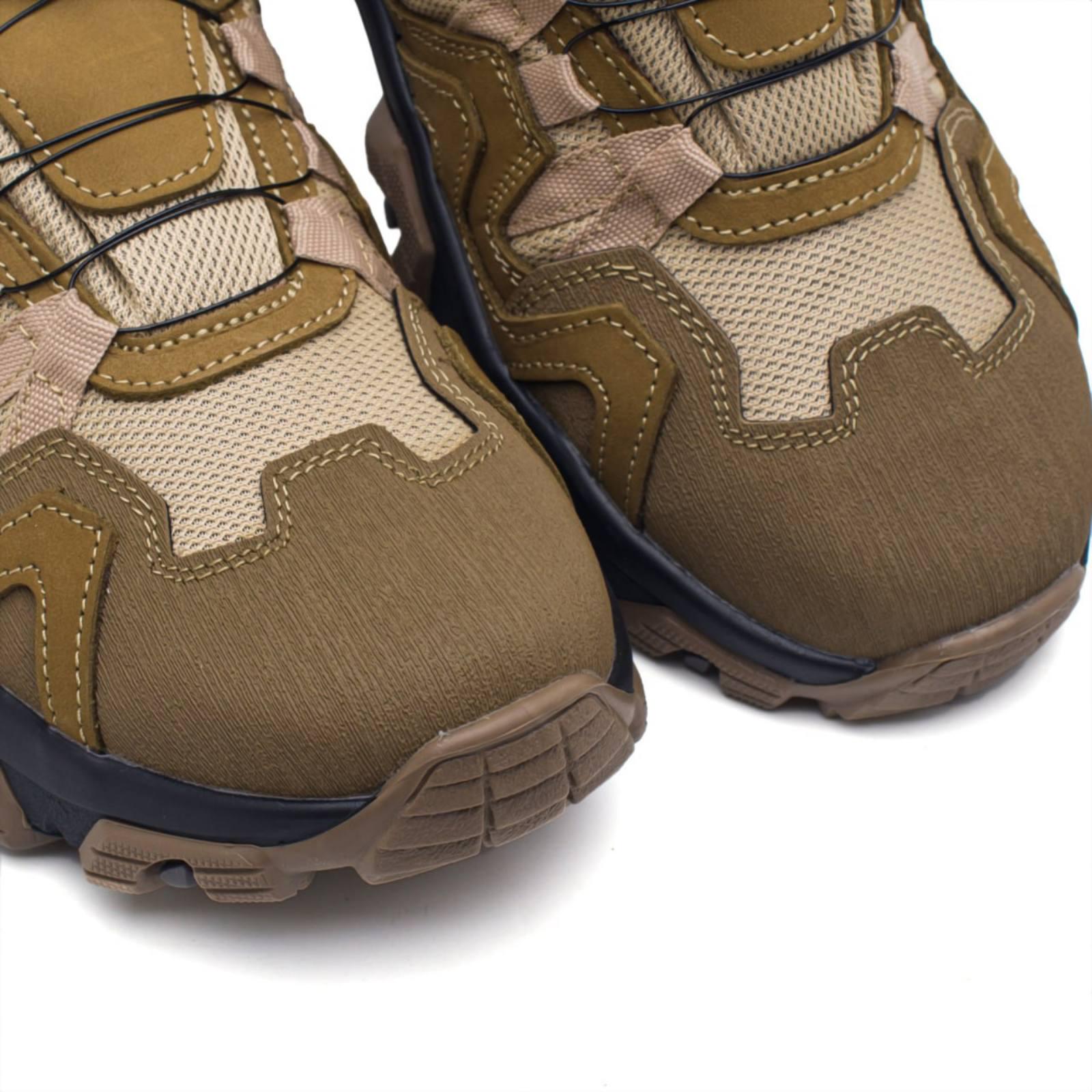 Кросівки чоловічі демісезонні шкіряні с автошнурівкою р. 43 Пісочний - фото 4 Кросівки чоловічі демісезонні шкіряні с автошнурівкою р. 43 Пісочний - фото 4