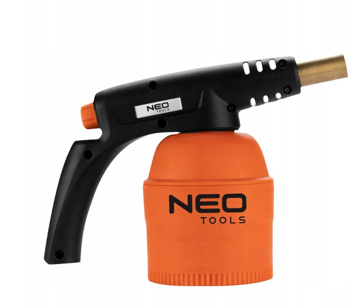 Паяльная лампа Neo Tools 20-022 газовая с пьезоподжиганием и картриджем 190 г (107-106-20-022)