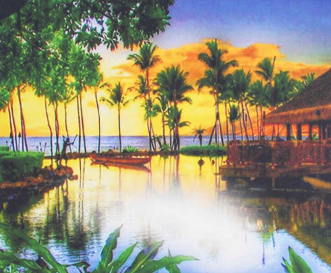 Картина по номерам TK Group 31735 30 Тропики 40х30 см (121721)