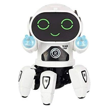 Інтерактивна іграшка танцюючий робот що світиться Bot Robot Pioneer Білий (154459) - фото 2