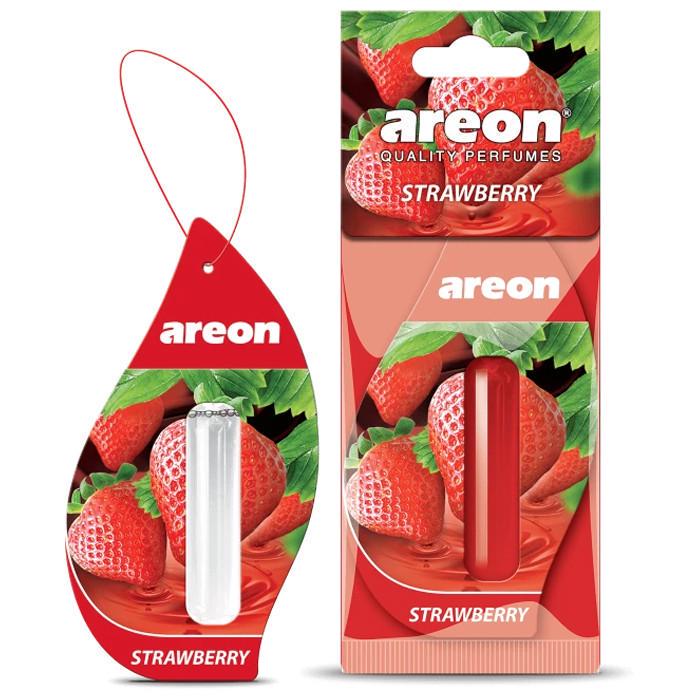 Ароматизатор на зеркало Areon Liquid Strawberry 5 мл (LR17)