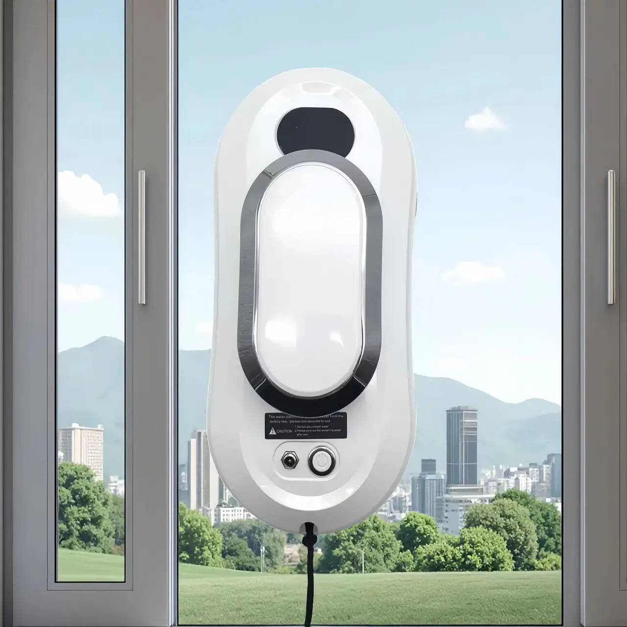 Робот для миття вікон з вакуумним кріпленням/пультом та страхувальним тросом RMO-9001 - фото 2 Робот для миття вікон з вакуумним кріпленням/пультом та страхувальним тросом RMO-9001 - фото 2