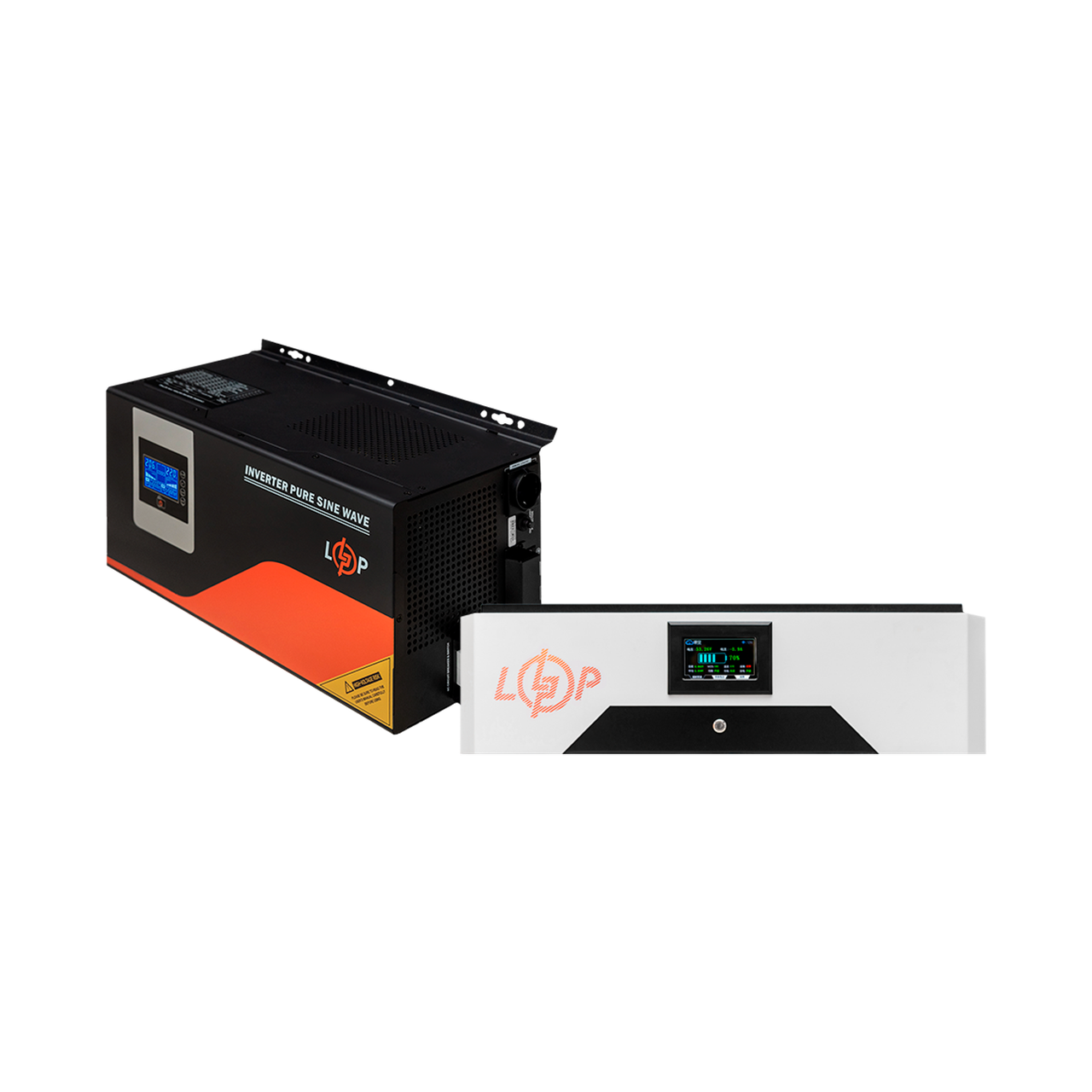 Комплект резервного питания LogicPower ИБП и литиевая LiFePO4 батарея UPS W12000 АКБ LiFePO4 14336W