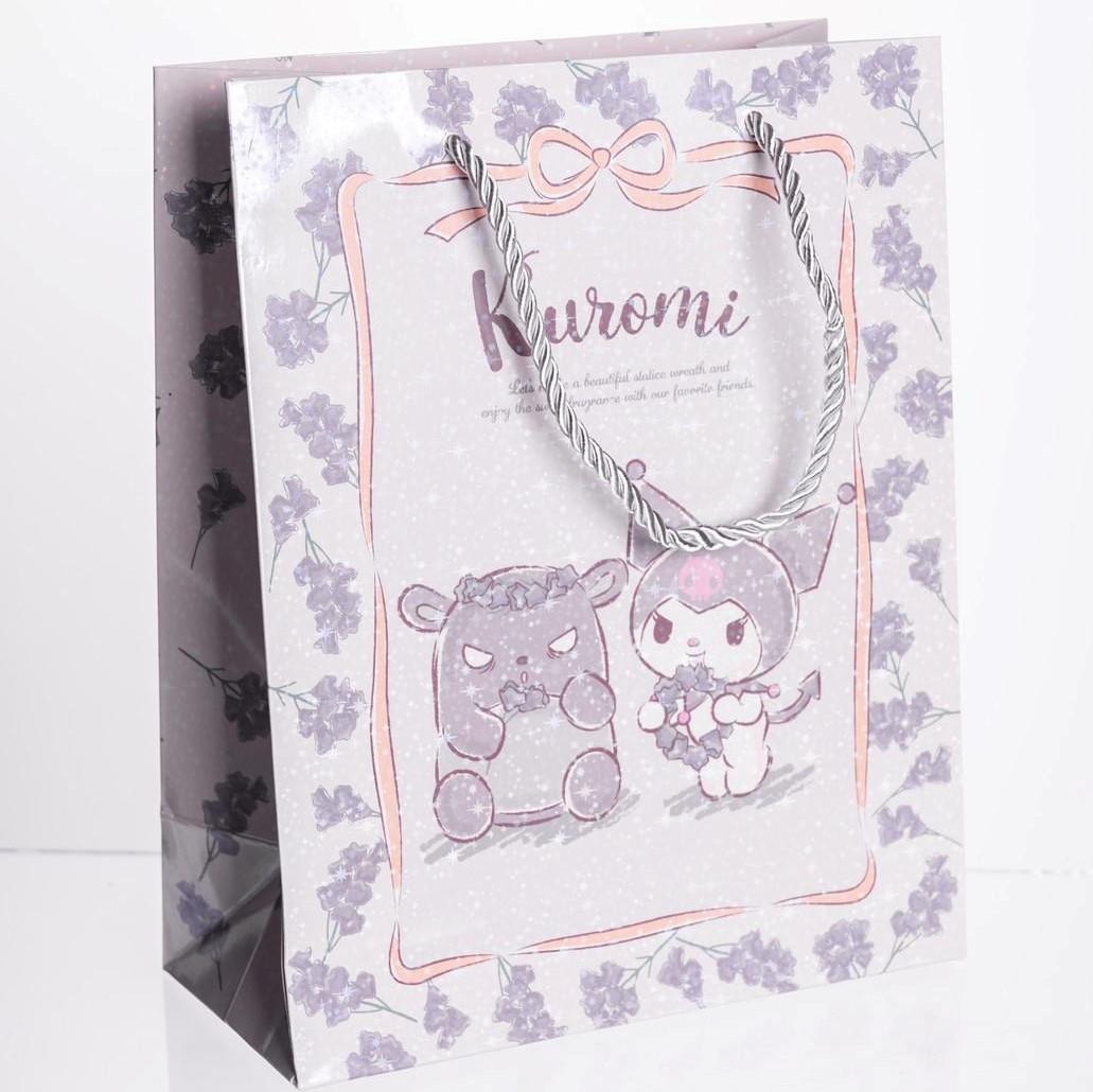 Набір подарункових пакетів Kuromi 10 штук в упаковці 19х9,5х24,5 см (HP-10359-11V)