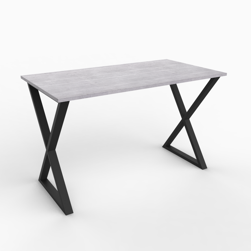 Стол письменный Loft Lab Union 1000х650х740х18 мм Бетон Чикаго (10088)