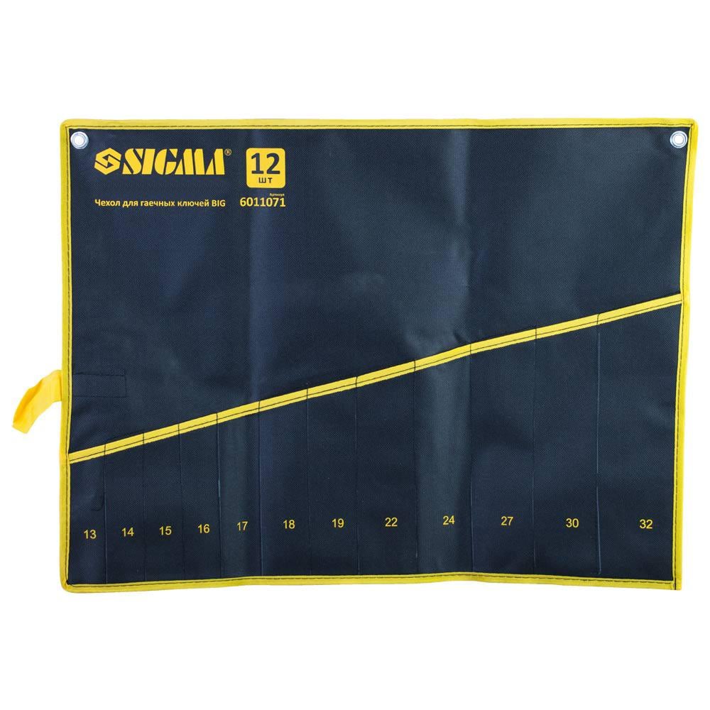 Чохол для гайкових ключів Sigma Big 12 шт. (6011071)